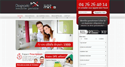 Desktop Screenshot of diagnosticimmobilier-grenoble.com