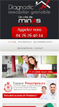 Mobile Screenshot of diagnosticimmobilier-grenoble.com